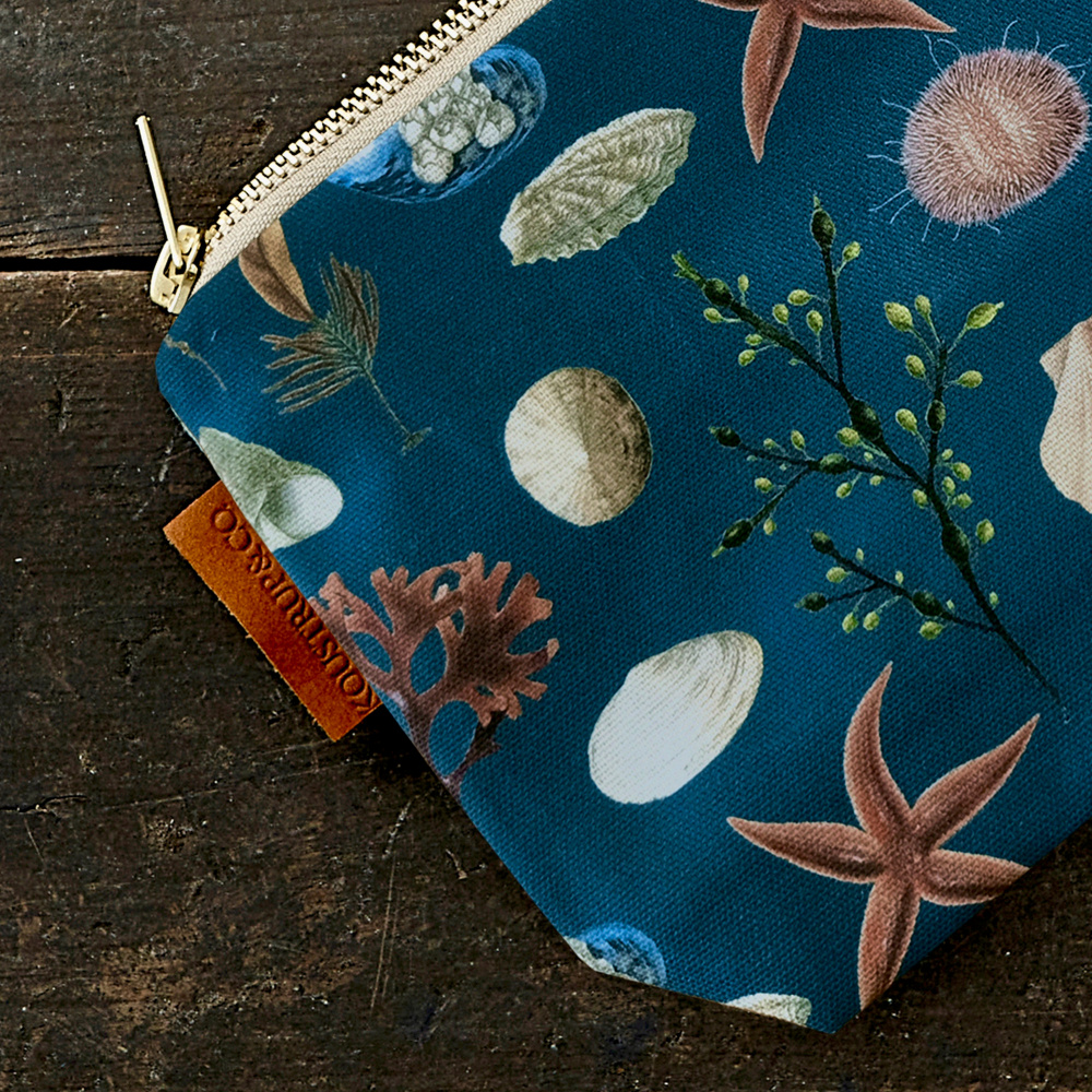 Koustrup & Co. cosmetic bag, large - beach - Image 2