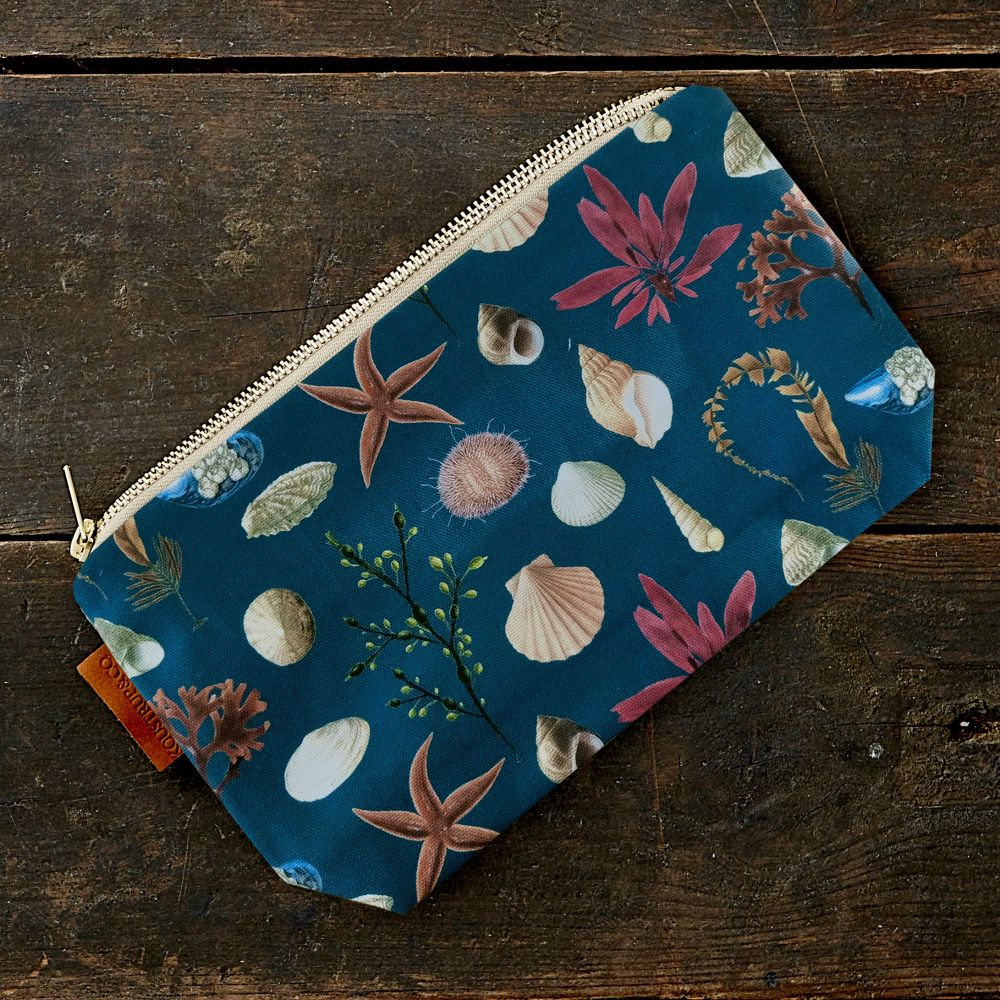 Koustrup & Co. cosmetic bag, large - beach