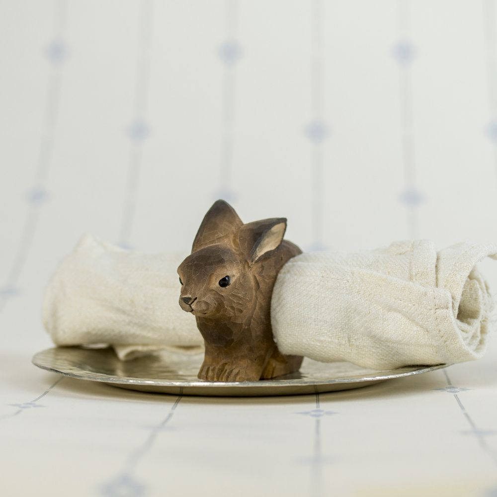 Rond de serviette Wildlife Garden - lapin - Image 2