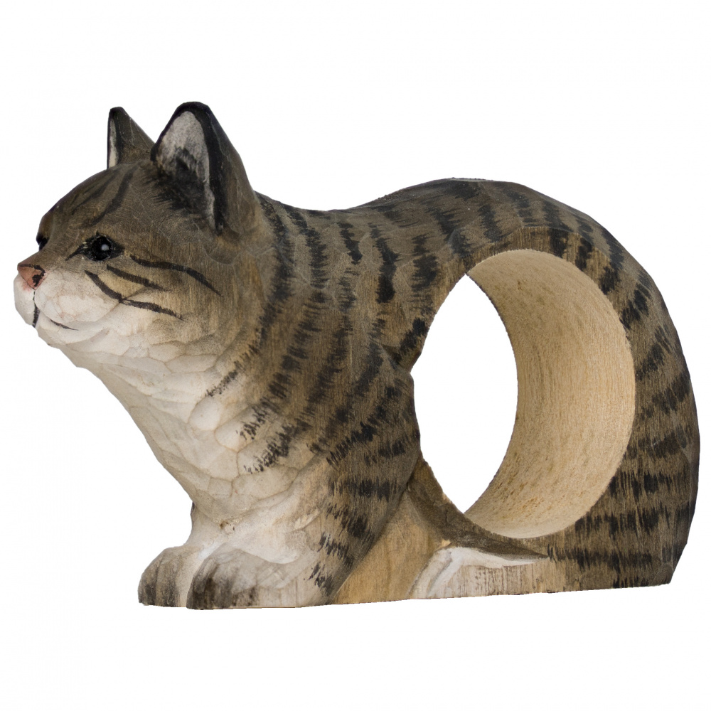 Rond de serviette Wildlife Garden - chat - Image 4