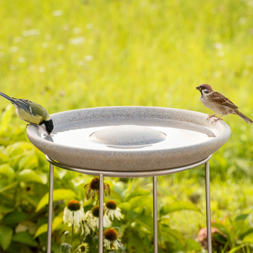 Denk Vogelbad aus Granit
