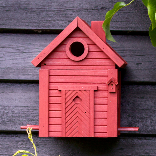 Wildlife Garden Vogelhaus/Futterautomat - rote Erde