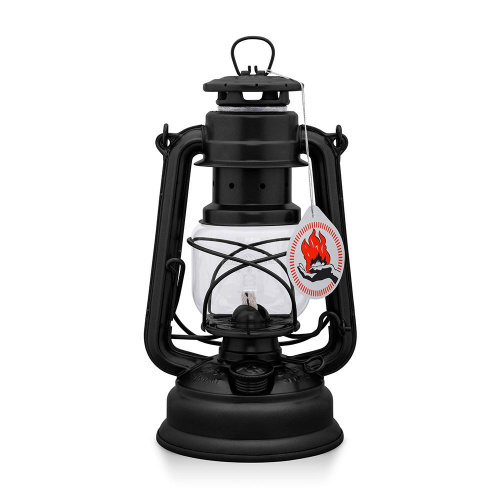 Lampe à pétrole Feuerhand - Noir mat