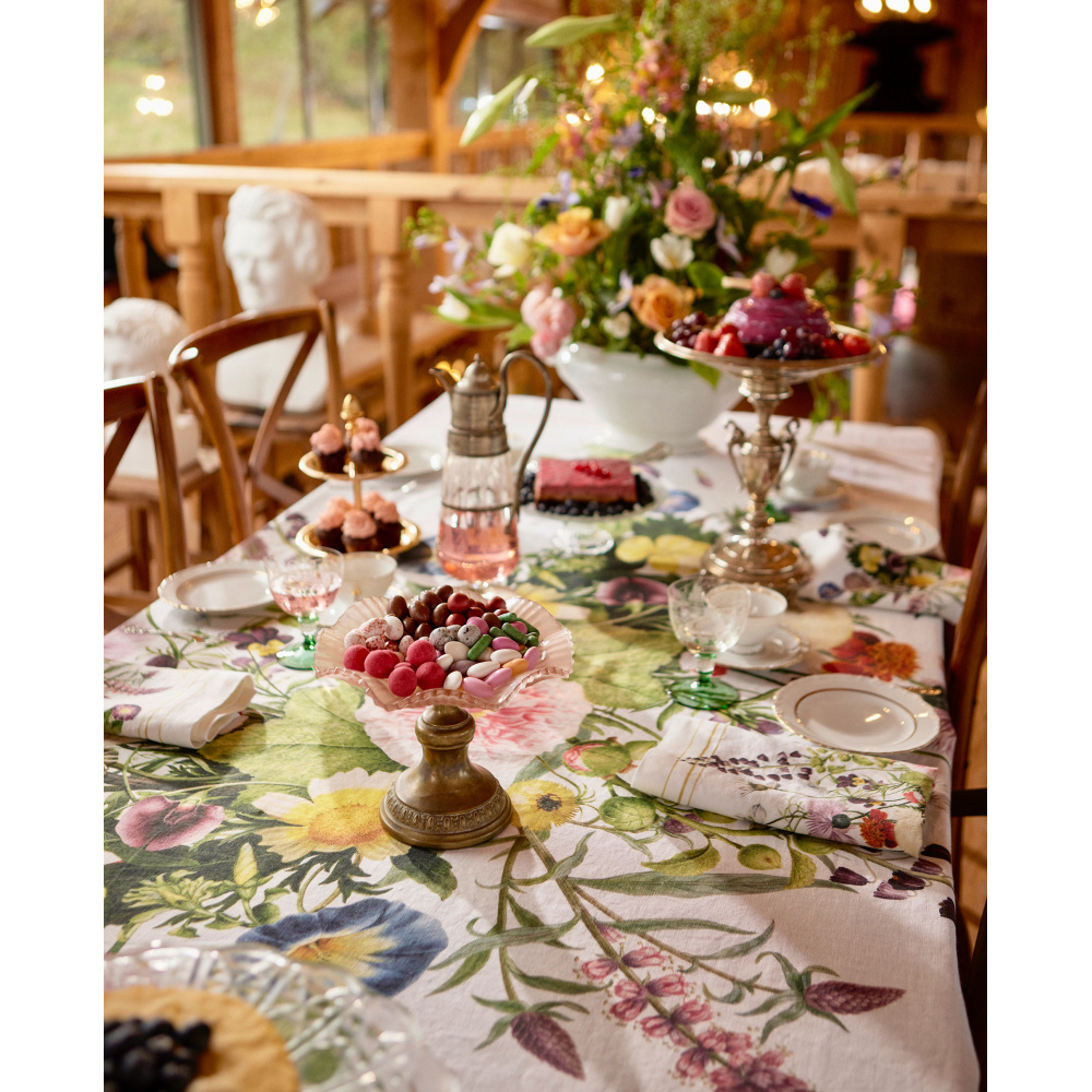 Jim Lyngvild tafelkleed, 220 cm - Flower Garden - Afbeelding 5