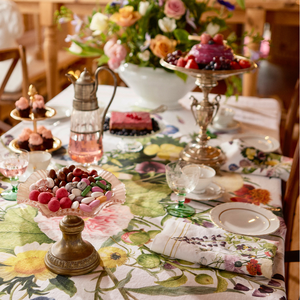 Jim Lyngvild stoffen servet - Bloementuin - Afbeelding 5