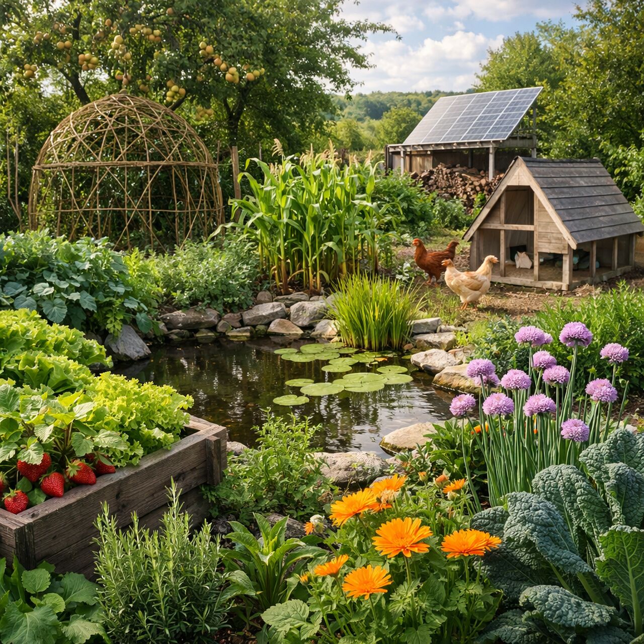 Permaculture in the garden
