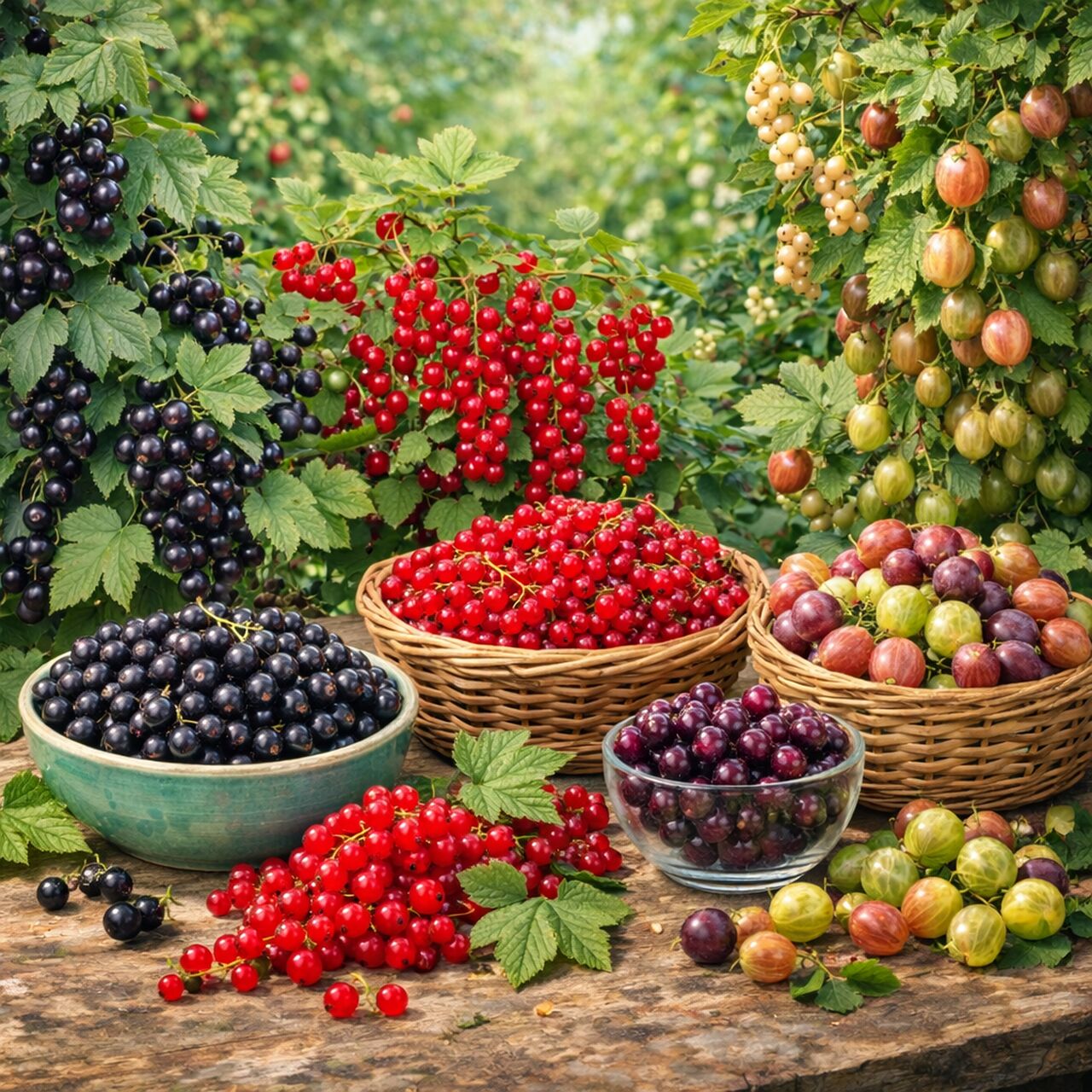 Good fruit bushes for the garden