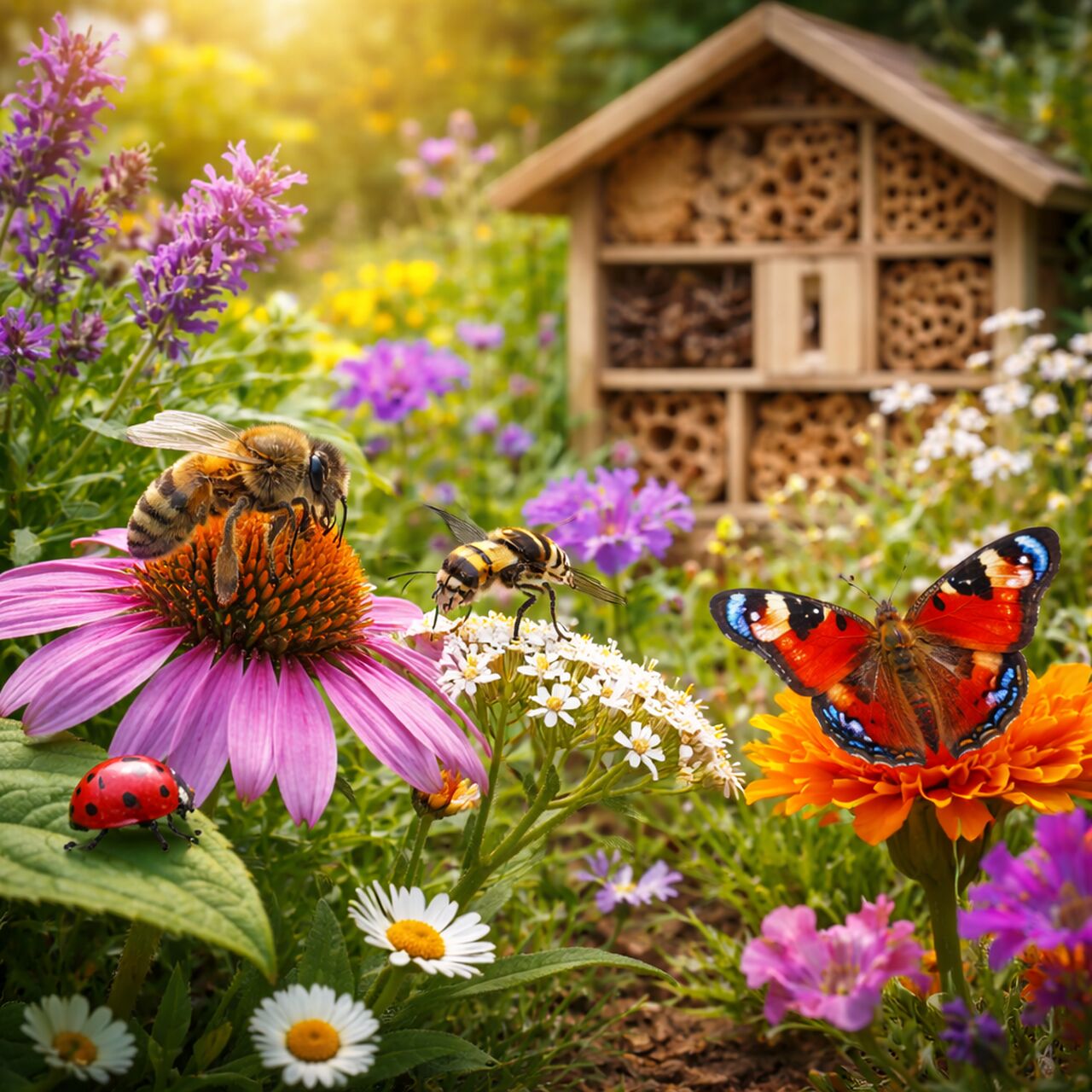 Insects in the garden